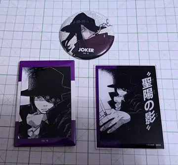 소울이터 조커 글리터 캔뱃지 아크릴 카드 스퀘어 캔뱃지