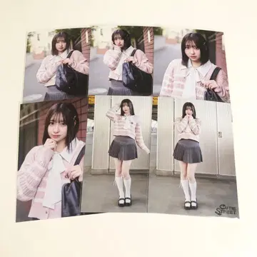 CUTIE STREET 사쿠라바 하루카 브로마이드 러브 트레인 컴프