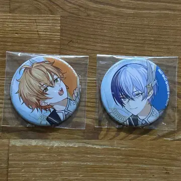 프로세카 B's-LOG 캔뱃지 시노노메 아키토 아오야기 토우야 2점 세트