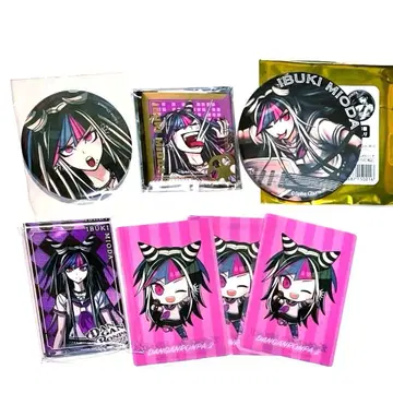 7세트 슈퍼 단간론파 2 미오다 이부키 15주년 기념전 에비텐