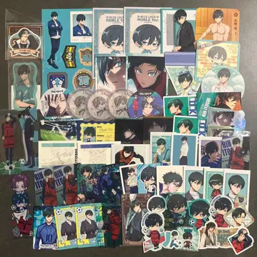 블루 록 이토시 린 카드 코스터 파샤코레 책갈피 씰 묶음 판매