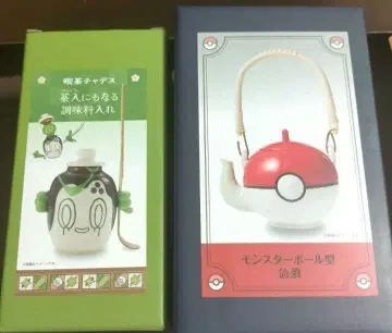 포켓몬 찻집 차데스 차데스 조미료통 몬스터볼형 다기