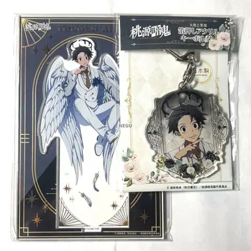 토겐안키 요도가와 마스미 천사와 악마 아크릴 스탠드 금박 아크릴 키링