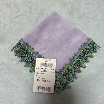 미사용 새상품 긴자와 레이스 타월 손수건 힌멜리 2