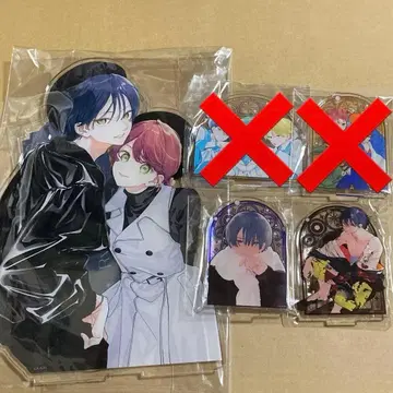 도이가키 아크릴 스탠드 만복 가챠 꽃과 꿈 얼굴 좋아함