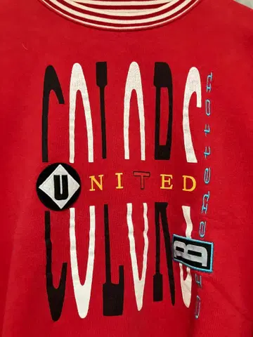 베네통 맨투맨 빈티지 구제 의류 hiphop