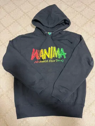 WANIMA 후드티 블랙 M 사이즈