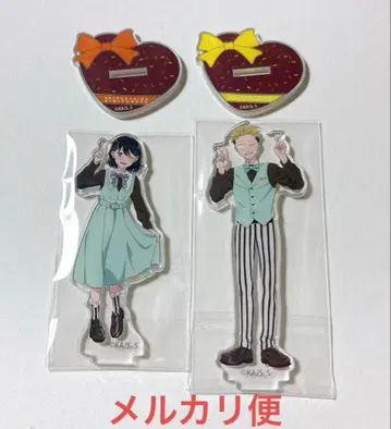 정반대인 너와 나 훼미리마트 아크릴 스탠드 야마다 켄타로 니시 나츠미 a