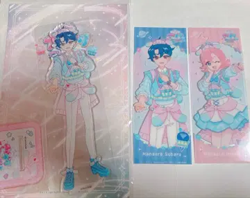 아이프리 월드 아크릴 스탠드 클리어 책갈피 스바루 오토메 아이프리