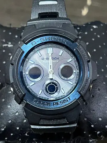 G-SHOCK AWG-M100BC 메탈 코어 밴딩 전파 솔라