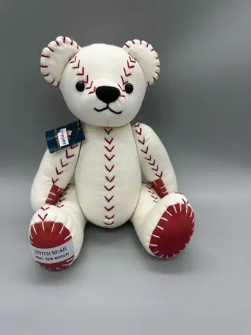 정품 하우스텐보스 스티치 베어 봉제 인형