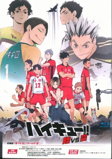 애니메이션 Blu-ray OVA 하이큐!! 육 VS 공 초회 생산 한정판