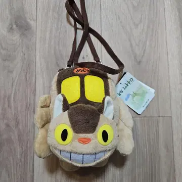 스튜디오 지브리 이웃집 토토로 고양이 버스 가마구치 파우치