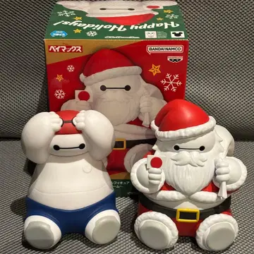 베이맥스 피규어 2종 디즈니 캐릭터 1 크리스마스 2 수영