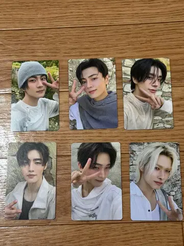 ENHYPEN THE SIN : VANISH weverse 트레이딩 카드