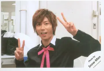 Snow Man 18년 셀피 기획 아베 료헤이 공식 사진 *1장