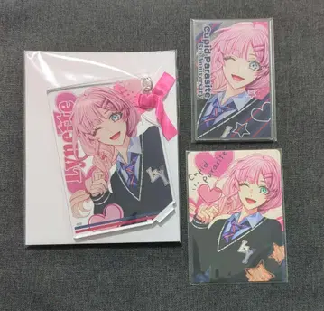 오토메이트 큐피파라 5주년 아크릴 카드 리넷 아크릴 스탠드 마토카