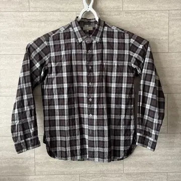 마가렛호웰 체크 셔츠