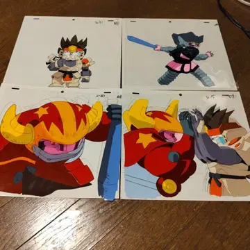 질풍! 아이언 리거 애니메이션 셀화