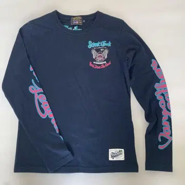 VANSON 반손 긴팔 티셔츠 티셔츠 블랙 사이즈2