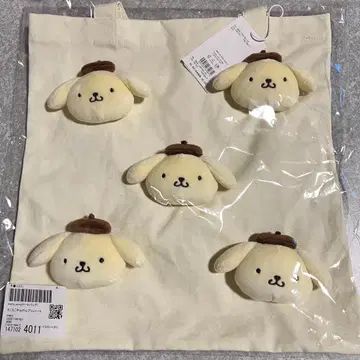 [미개봉 새상품] merry jenny 복슬복슬 폼폼푸딩 토트백