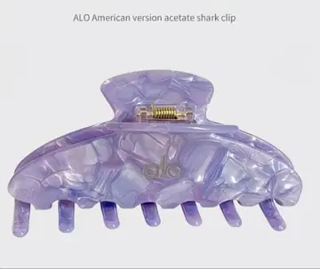 ALO 샤크 클립 퍼플