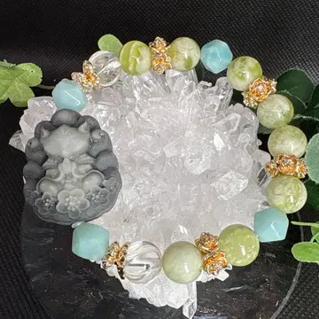 태극석 구미호 서펜틴 아마존 나이트 컷 팔찌