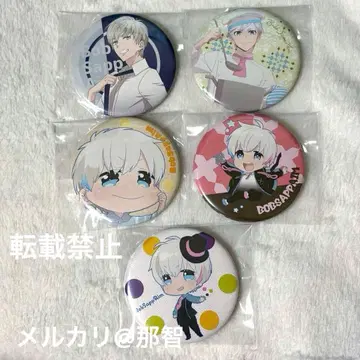 BobSappAim 밥사프에임 개인 굿즈 캔뱃지 5개 세트