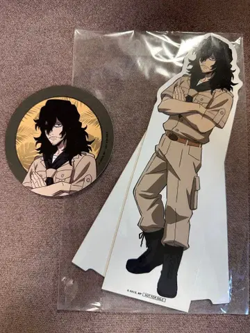 히로아카 토부 동물공원 콜라보 경품 아이자와 선생님 스탠드 패널