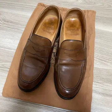 [ 새상품급 ] Berwick 코인 로퍼 브라운