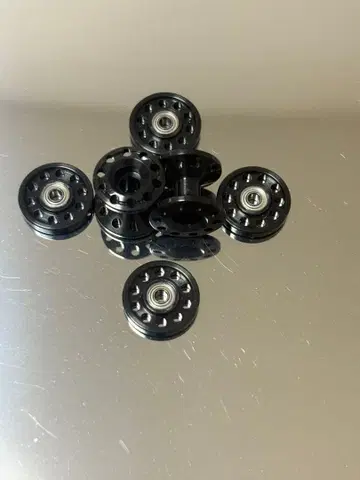 미니 사륜구동 13mm 올 알루미늄 베어링 롤러 + WA 알루마이트