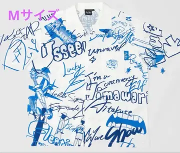 미개봉 새상품 Ado POP-UP STORE 오픈 카라 셔츠 M 사이즈