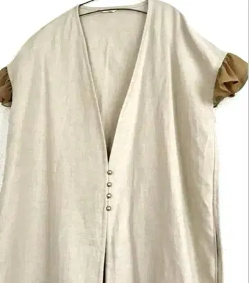 ENOCLE 린넨 롱베스트 grin ichi 네스트로브 베리떼꾸르