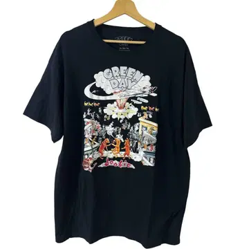 수입 그린 데이 GREEN DAY CD 자켓 T셔츠 XL 사이즈