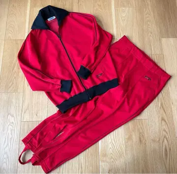 80s VTG 골드 아식스 타이거 트래커 수트 셋업