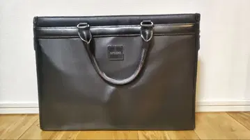 매킨토시 비즈니스 백 브리프 케이스 나일론 가죽 블랙 (사용감 있음)