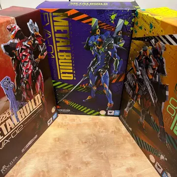 반다이 메탈빌드 에반게리온 초호기 2호기 영호기 3체 세트
