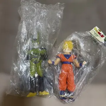드래곤볼 빅 사이즈 소프트 비닐 피규어 2개
