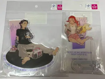 신경 쓰이는 사람이 남자가 아니었다 아크릴 스탠드 타워 레코드 콜라보