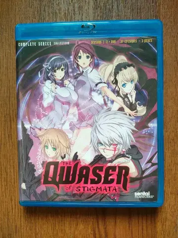 [ 북미판 ] 성흔의 퀘이서 1기 + 2기 + OVA 전 37화 블루레이