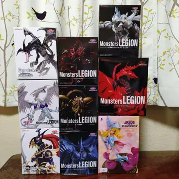 유희왕 피규어 9체 세트