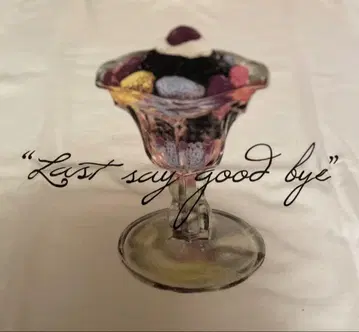 즉시 구매 환영! 넘버나인 Last say good bye 티셔츠 데님