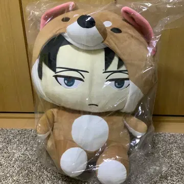 미개봉 진격의 거인 애니마루코 리바이 봉제 인형 L 빅