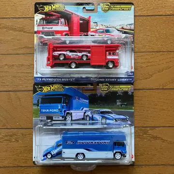 핫휠 팀 트랜스포트 포드 프림스 2종 세트 미개봉 새상품