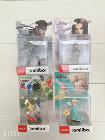 amiibo 묶음 판매 4점