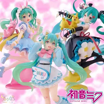 하츠네 미쿠 피규어 3체 세트