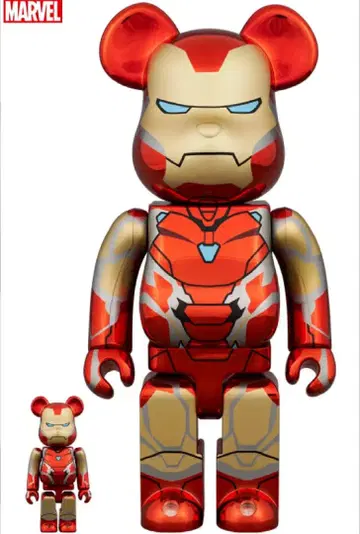 BE@RBRICK IRON MAN MARK85 CHROME Ver.