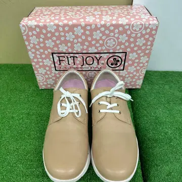 FITJOY 130g 부드러운 양가죽 스니커즈 베이지 25cm