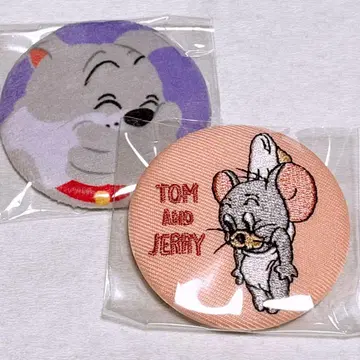 톰과 제리 자수 캔뱃지 캔뱃지 타피 니블스 호와호와 캔뱃지