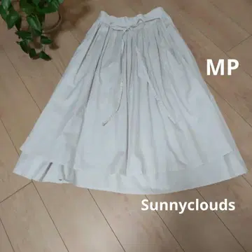 새상품급 [ Sunny clouds ] 밀레의 이삭줍기 플레어 스커트